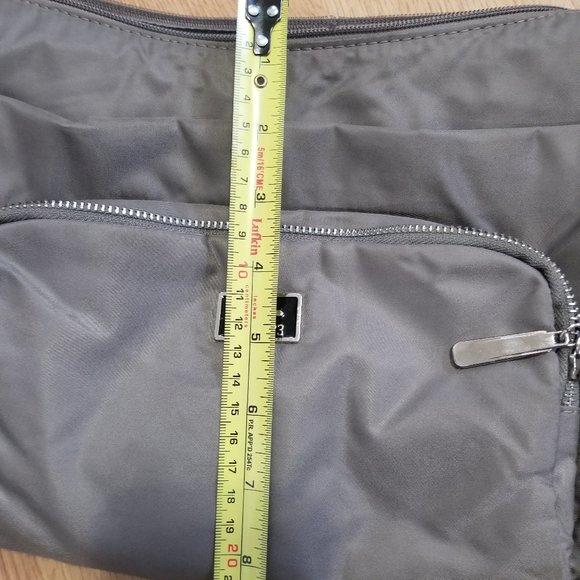 Roots silver gray nylon crossbody bag - Picture 6 of 6